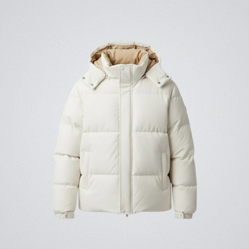 Elegant men's jacket with hood