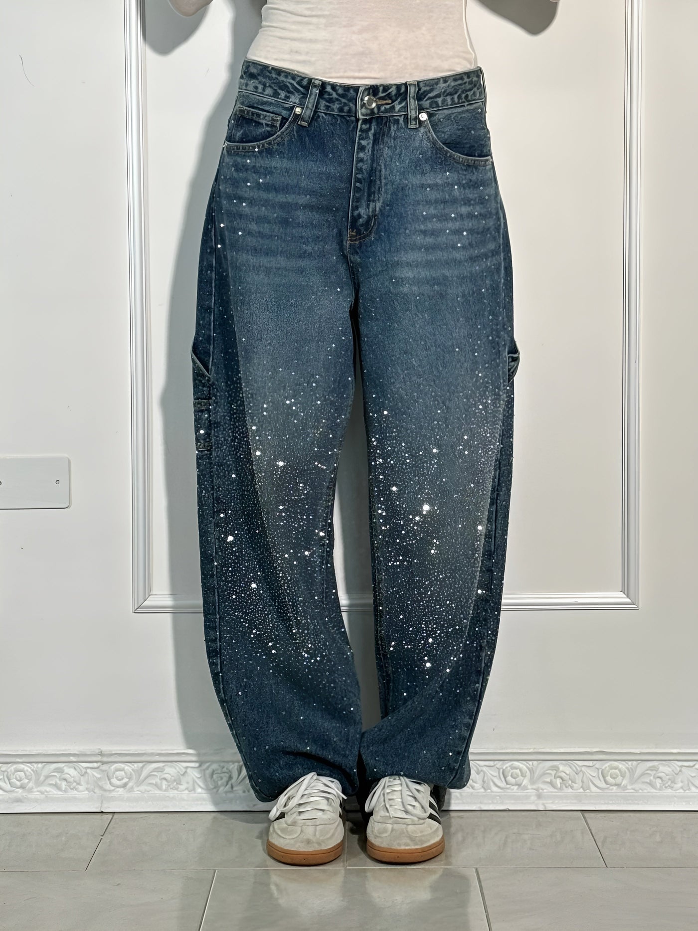 Molly™ | Shiny Jeans for an Elegant Look