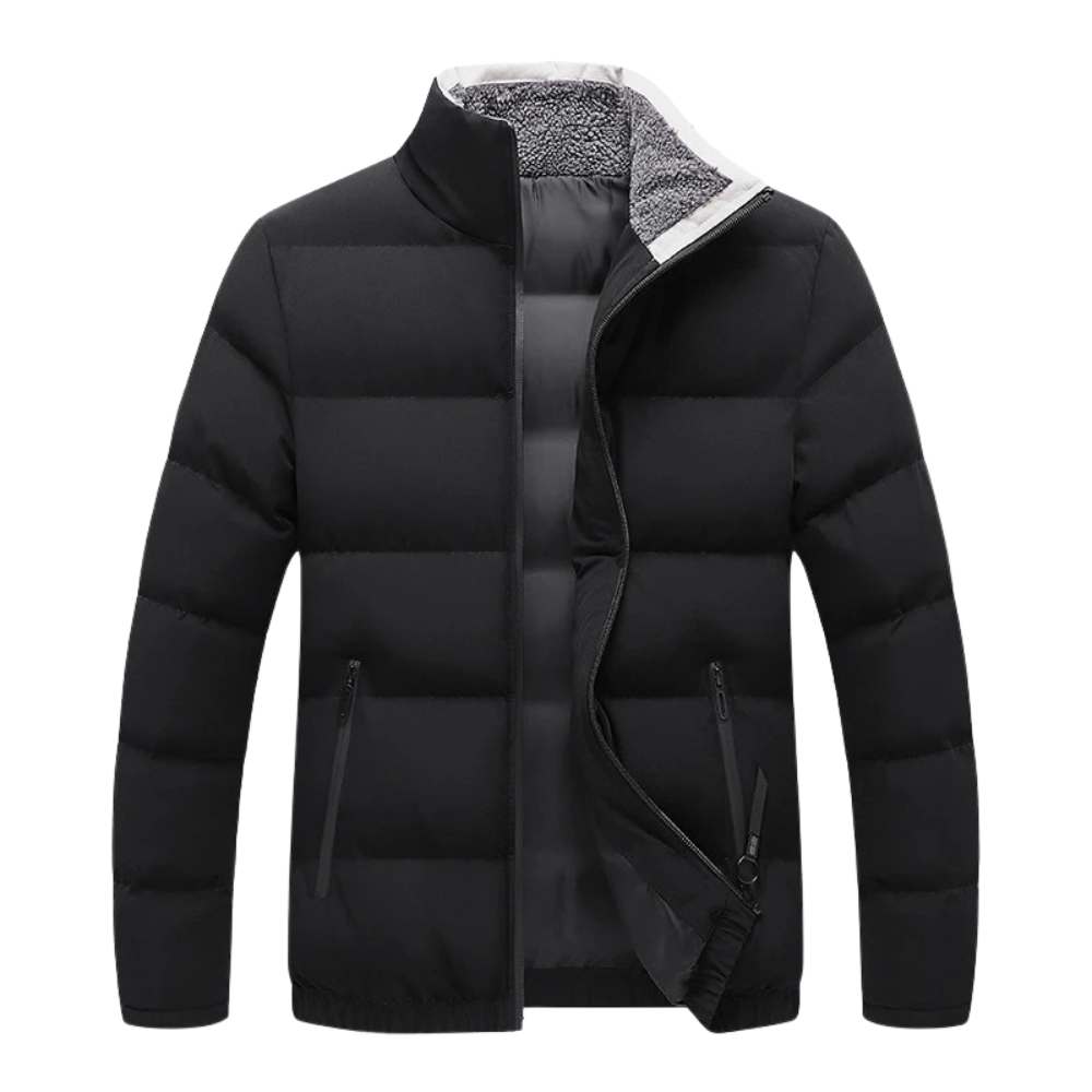 Winter Jacket with High Collar