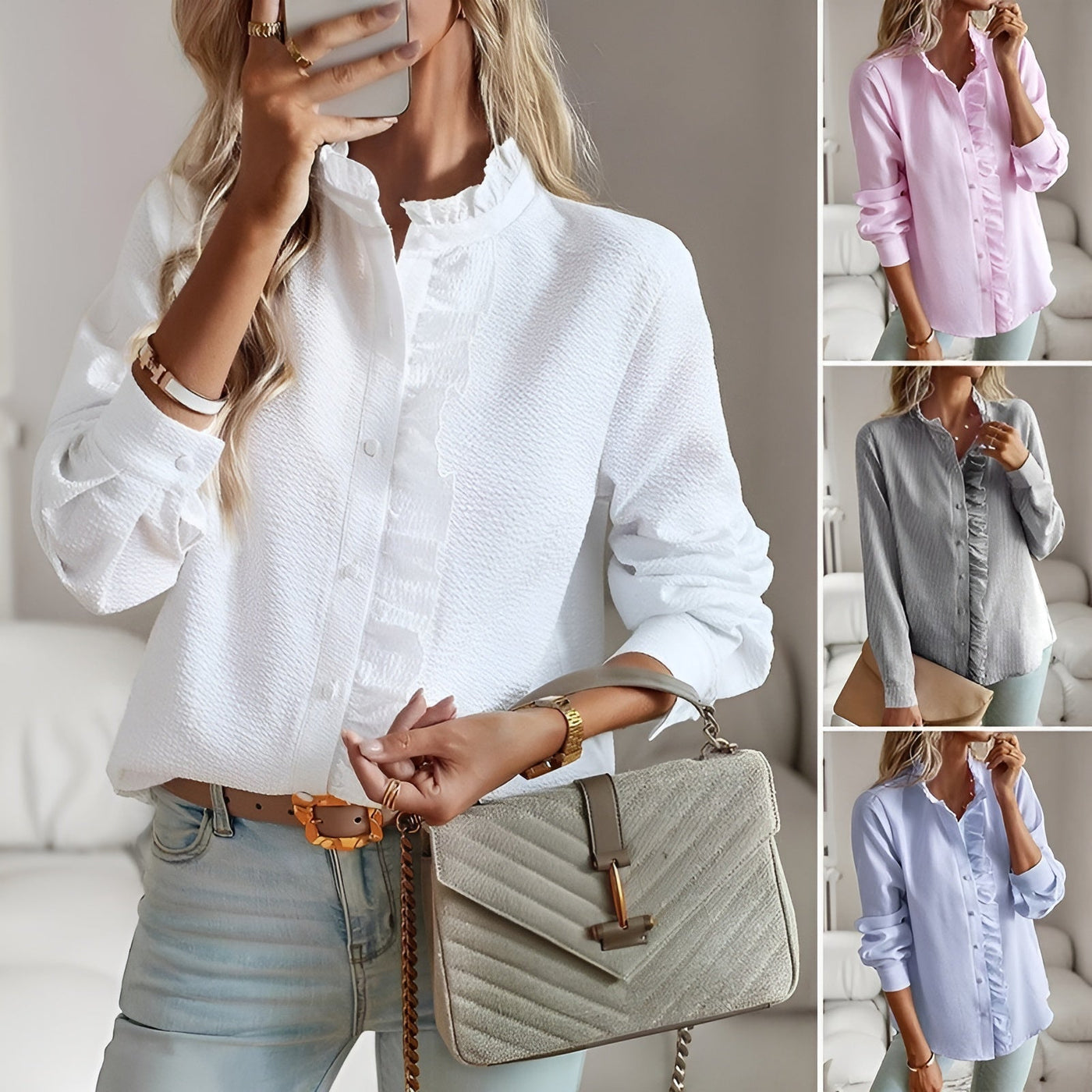 Emmy™ | Elegant Blouse for All Occasions