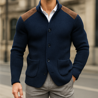 DAVENPORT KNITTED BLAZER