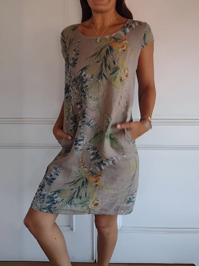 Isla™ | Comfortable Dress with Round Neckline