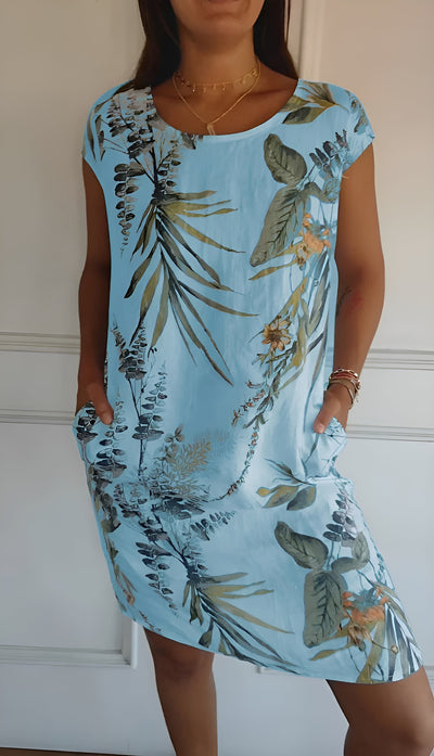 Isla™ | Comfortable Dress with Round Neckline