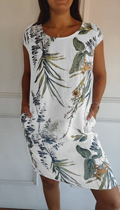 Isla™ | Comfortable Dress with Round Neckline