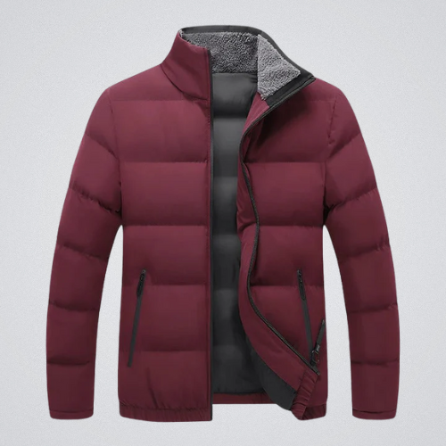 Winter Jacket with High Collar