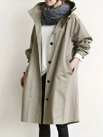 Sisko™ | Timelessly Elegant Trench Coat with a Touch of Sophistication