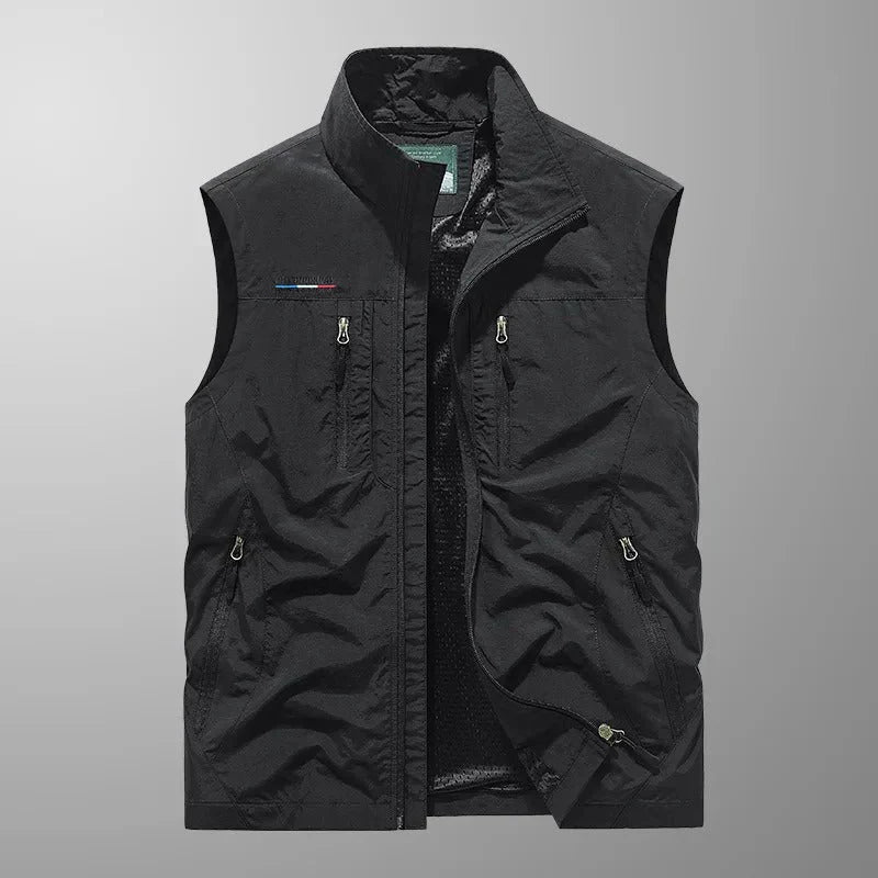 Tauno™ | Cargo Vest Multi-Pocket – Lightweight, Practical, and Ready for Adventure