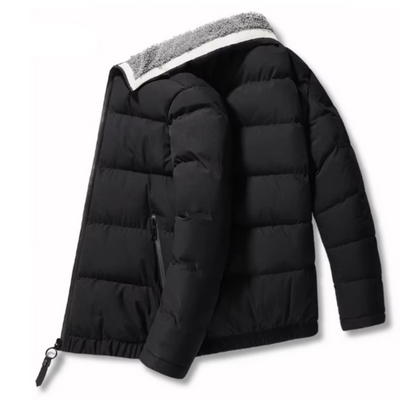 Winter Jacket with High Collar