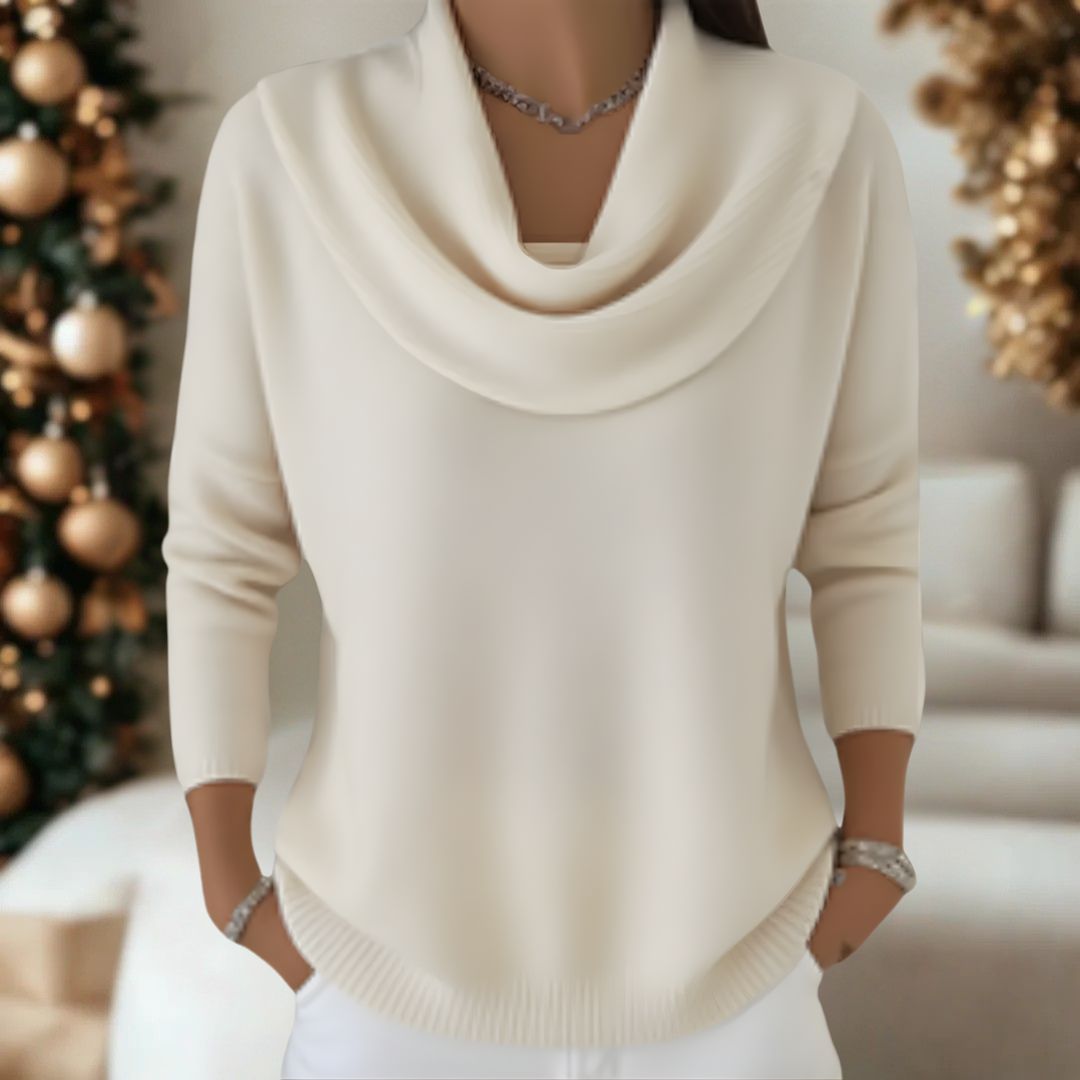 Fiorella | Deluxe Drape Sweater