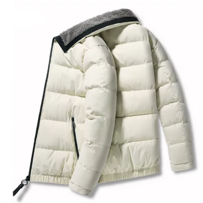 Winter Jacket with High Collar