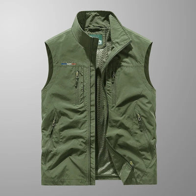 Tauno™ | Cargo Vest Multi-Pocket – Lightweight, Practical, and Ready for Adventure