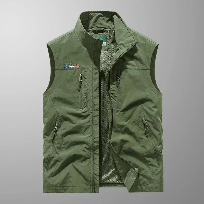 Tauno™ | Cargo Vest Multi-Pocket – Lightweight, Practical, and Ready for Adventure