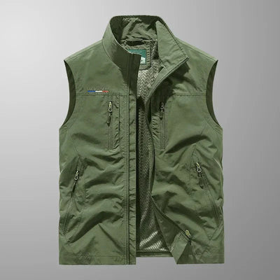 Tauno™ | Cargo Vest Multi-Pocket – Lightweight, Practical, and Ready for Adventure