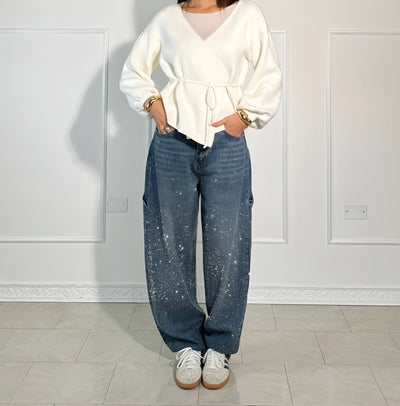 Molly™ | Shiny Jeans for an Elegant Look
