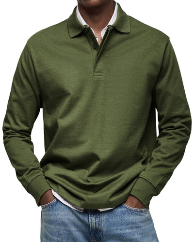 Wilson | Classic Long Sleeve Polo Shirt