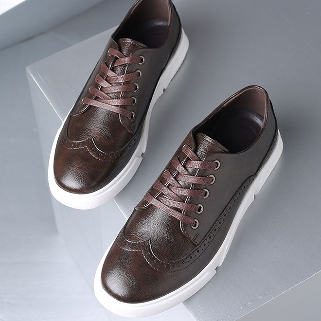 Adrián | Sneakers with brogue detail
