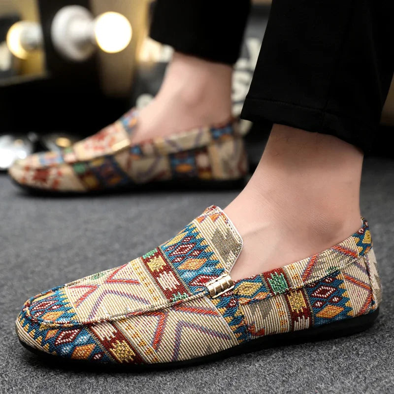 Presco | Bohemian Andes Canvas Loafer