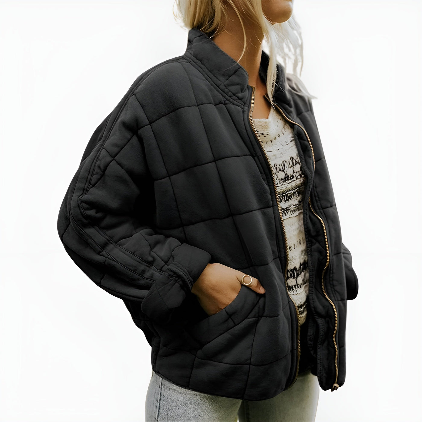 Charlotte™ | Warm Quilted Jacket for All Seasons