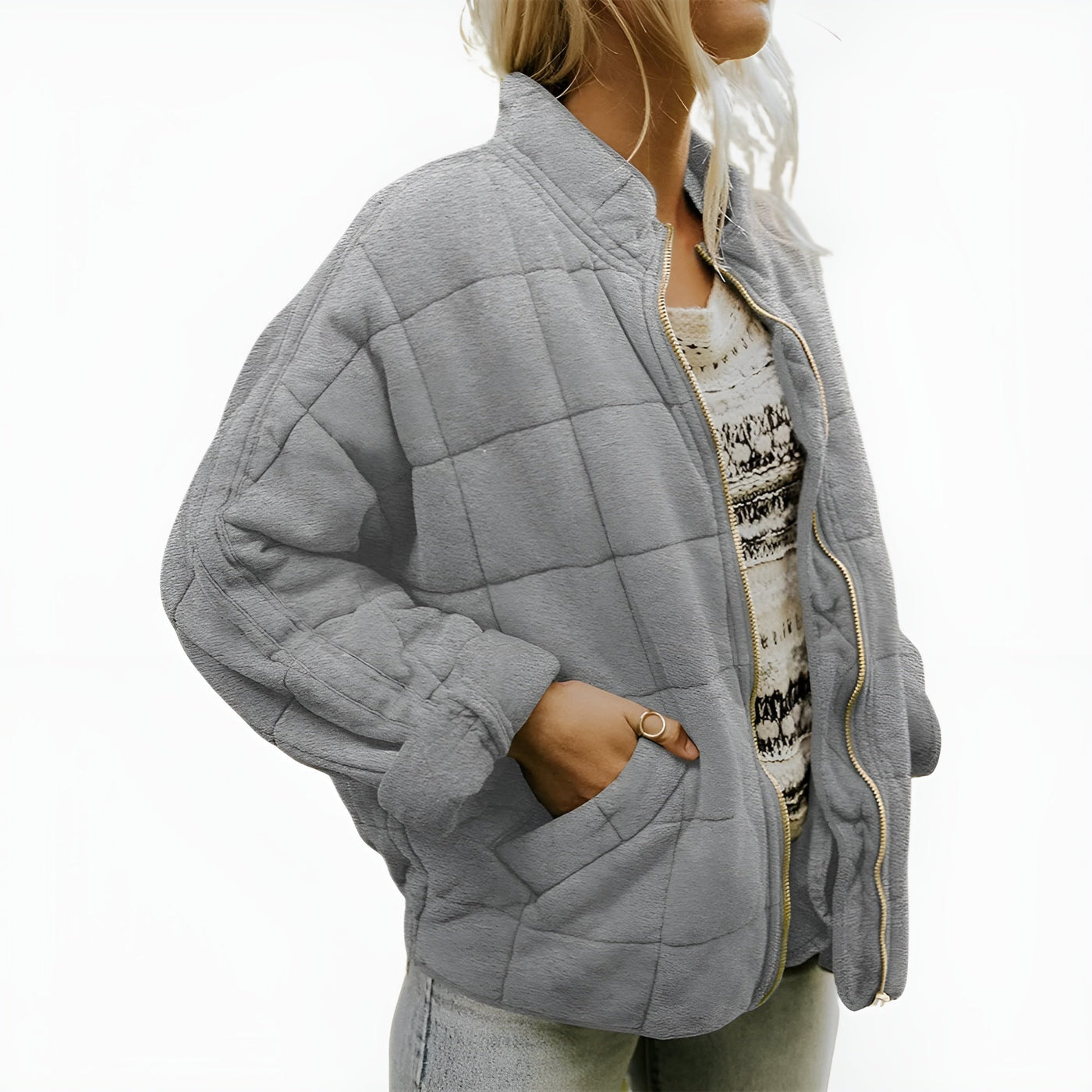 Charlotte™ | Warm Quilted Jacket for All Seasons