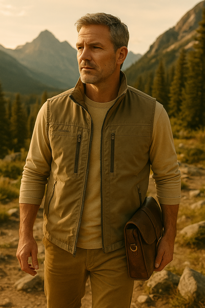 Tauno™ | Cargo Vest Multi-Pocket – Lightweight, Practical, and Ready for Adventure