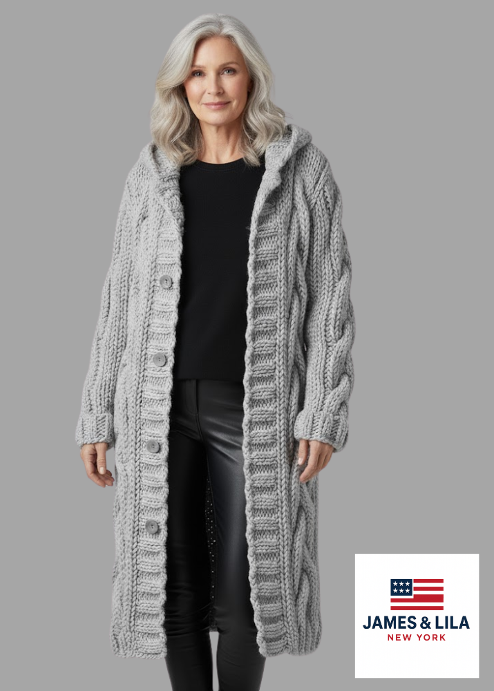 Elena Chunky Longline Knit Cardigan