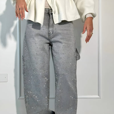 Molly™ | Shiny Jeans for an Elegant Look