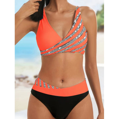 Zoë - Printed Halterneck Swimsuit