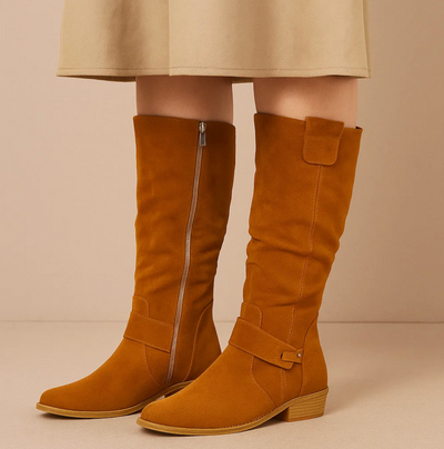 BelleVie | Elegant Suede Boots
