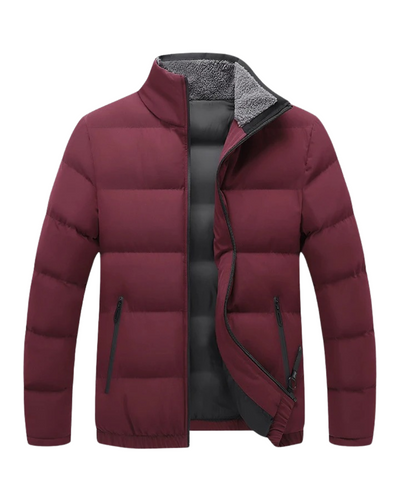 Winter Jacket with High Collar