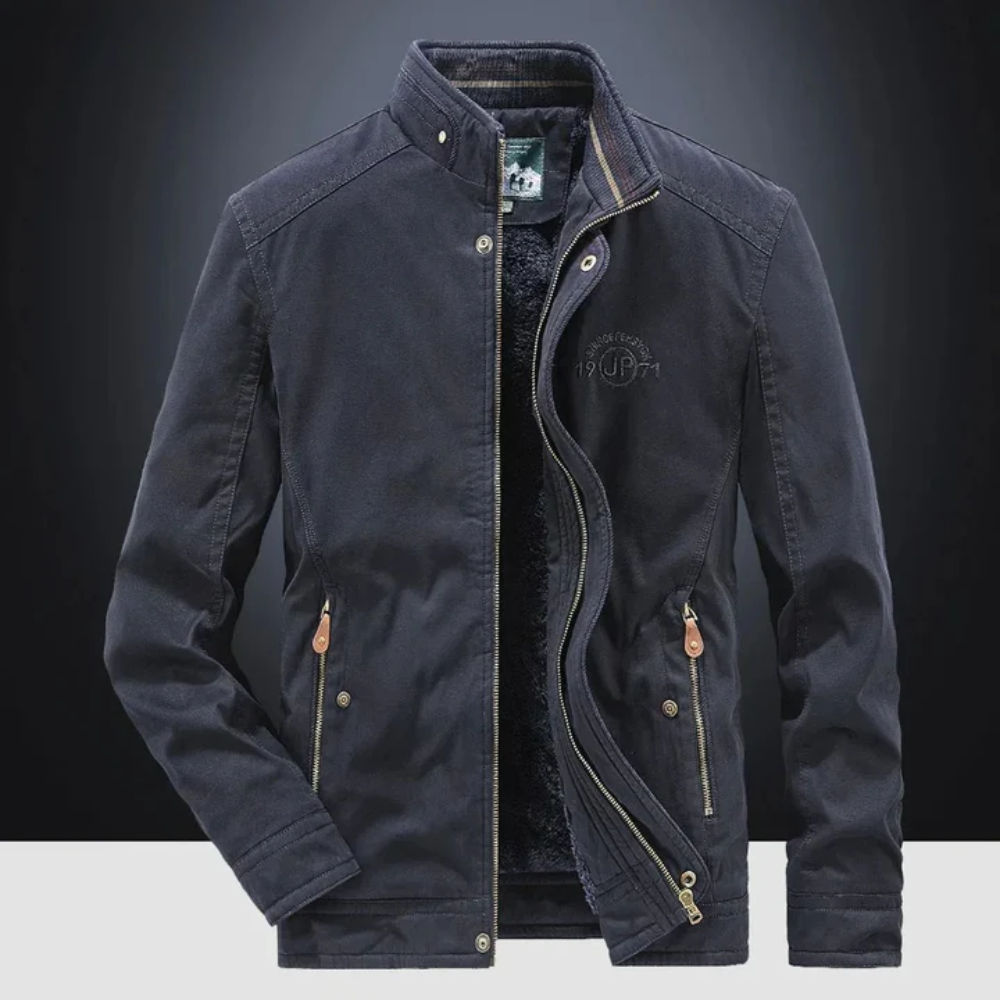 Elegant parka bomber jacket