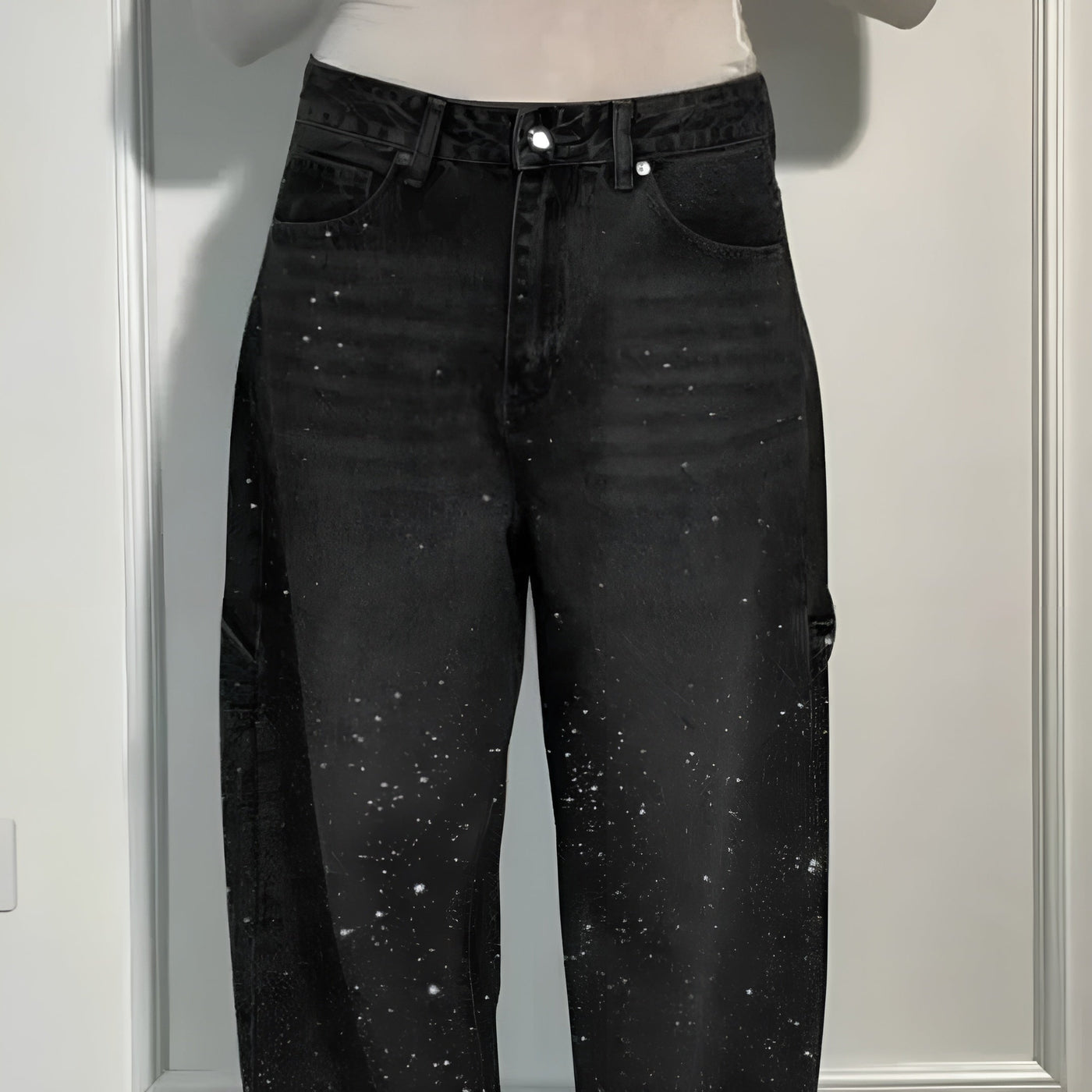 Molly™ | Shiny Jeans for an Elegant Look