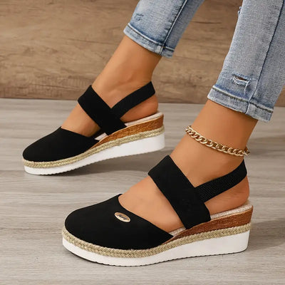 Antonia | Orthopedic sandals with heel, breathable and relaxing