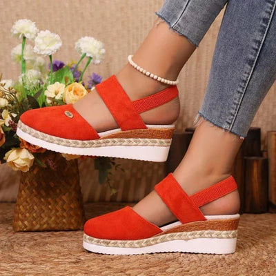 Antonia | Orthopedic sandals with heel, breathable and relaxing