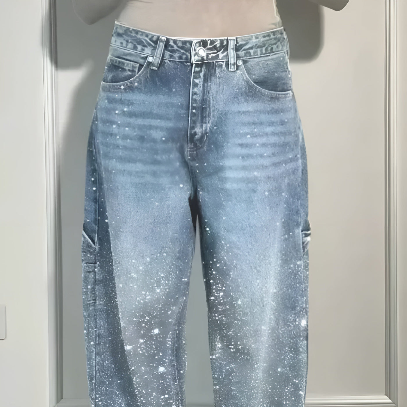 Molly™ | Shiny Jeans for an Elegant Look