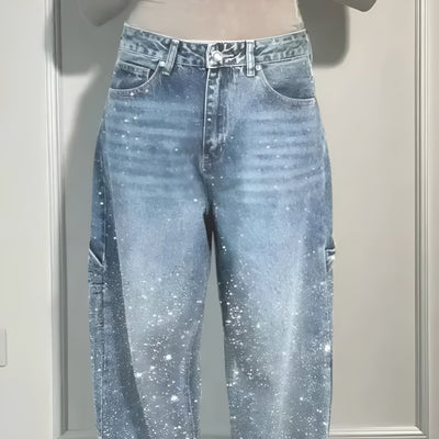 Molly™ | Shiny Jeans for an Elegant Look