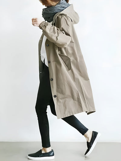 Sisko™ | Timelessly Elegant Trench Coat with a Touch of Sophistication