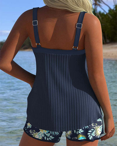 Laluna® | Striped Two-Piece Tankini for the Beach