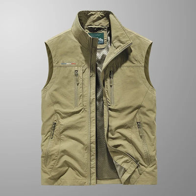 Tauno™ | Cargo Vest Multi-Pocket – Lightweight, Practical, and Ready for Adventure