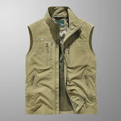 Tauno™ | Cargo Vest Multi-Pocket – Lightweight, Practical, and Ready for Adventure