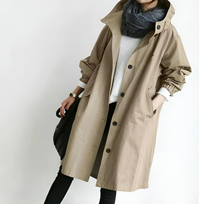 Sisko™ | Timelessly Elegant Trench Coat with a Touch of Sophistication