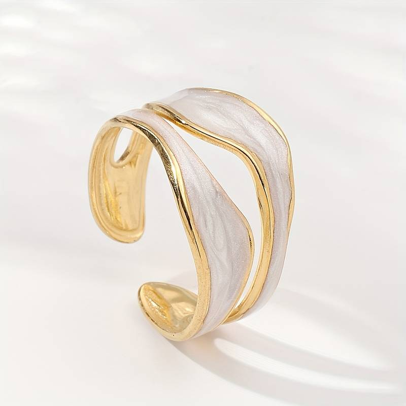 Maja™ | Vintage White Gold Ring