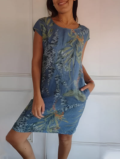 Isla™ | Comfortable Dress with Round Neckline
