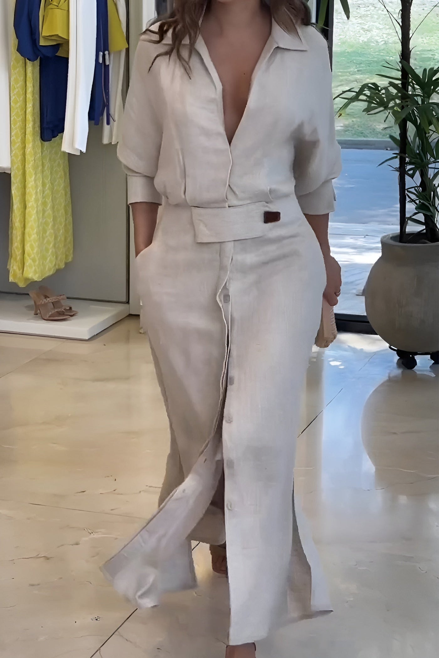 Sophie | Maxime Dress with V-neck