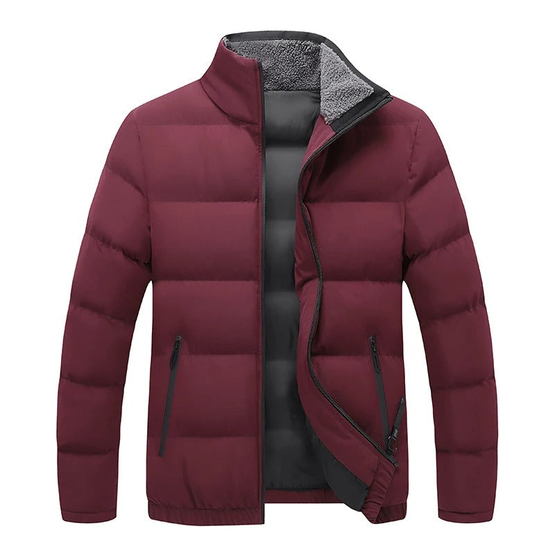Winter Jacket with High Collar