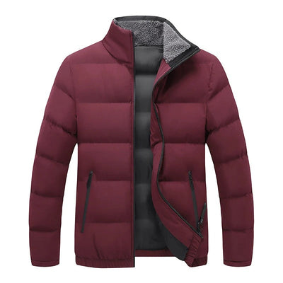 Winter Jacket with High Collar