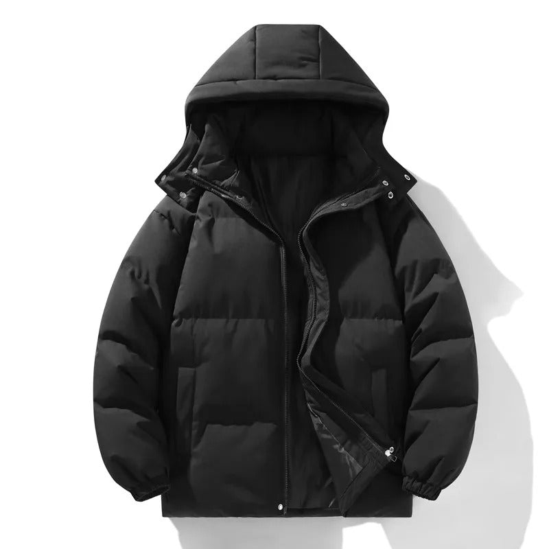 Elegant men's jacket with hood