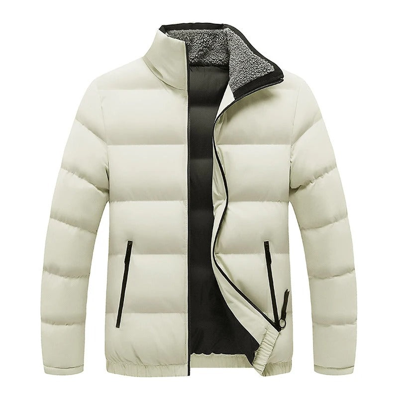 Winter Jacket with High Collar