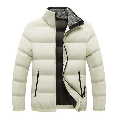 Winter Jacket with High Collar