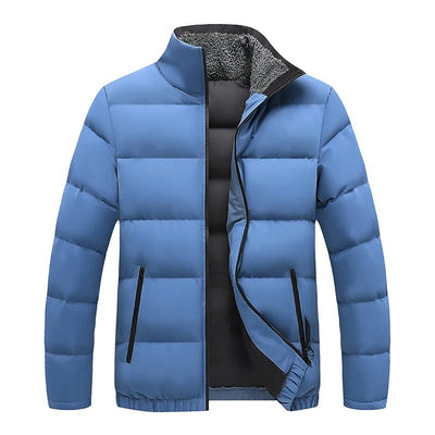 Winter Jacket with High Collar