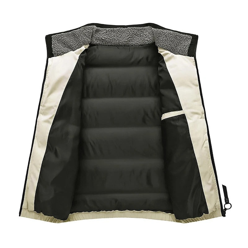 Winter Jacket with High Collar
